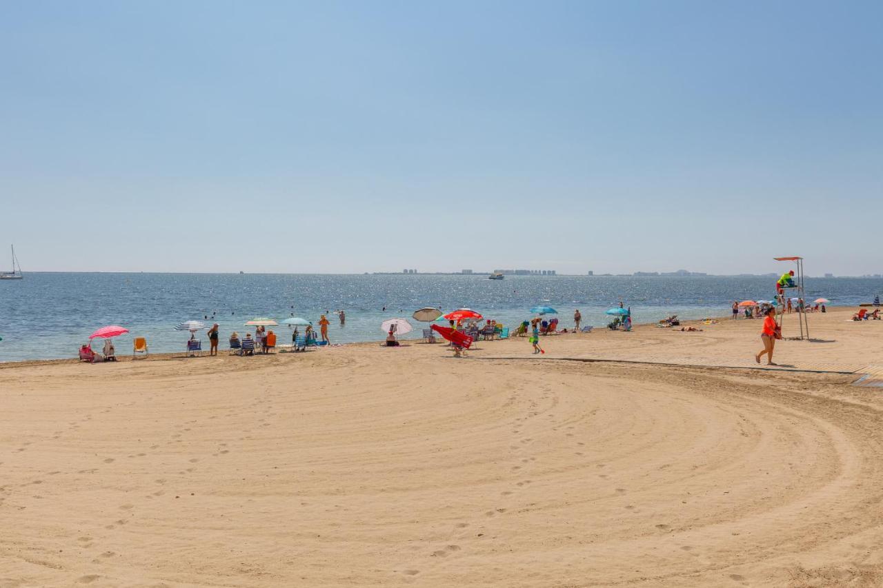 Ribera Beach/Wifi Apartment Santiago De La Ribera Ngoại thất bức ảnh